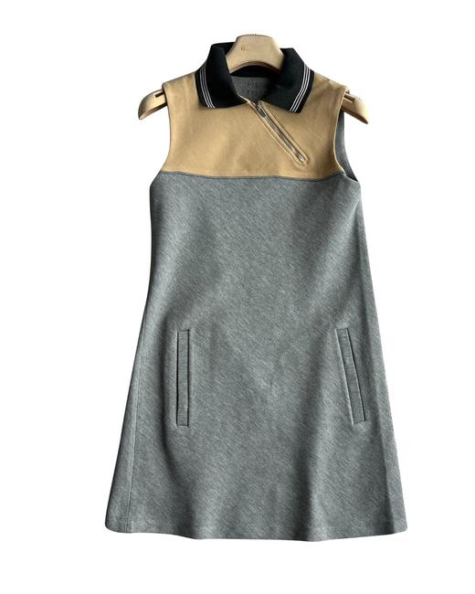 女款拼接针织背心连衣裙hu017 商品图0