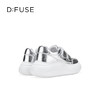 Dfuse迪芙斯2026春季新款轻便厚底增高魔术贴松糕鞋休闲鞋运动板鞋DFE1112126 商品缩略图8
