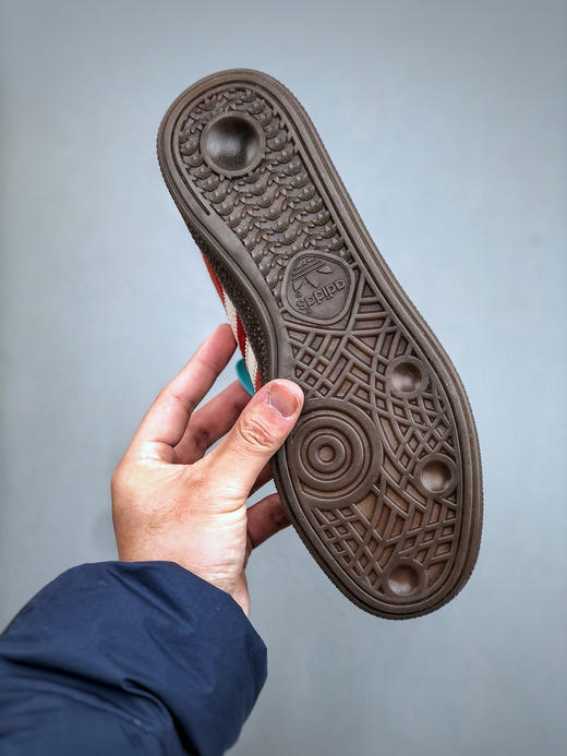 点此购买 阿迪Handball Spezial马年限定中国红男女款经典复古休闲板鞋 98 339202 商品图7