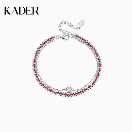 【马年限定】 KADER卡蒂罗 萌马好运手链 925银本命年红绳双链设计款新年礼物送闺蜜送女友 商品图9