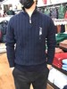 F010772秋冬男装绞花肌理半拉链立领全棉针织衫毛衣 商品缩略图11