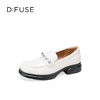 Dfuse迪芙斯2026春季新款极简深口单鞋经典休闲乐福鞋通勤鞋女单鞋DFE1112116 商品缩略图11