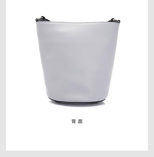 6907047346617 郁金香系列女士头层牛皮桶状通勤斜挎包（宽约21cm 高约19） 商品图1