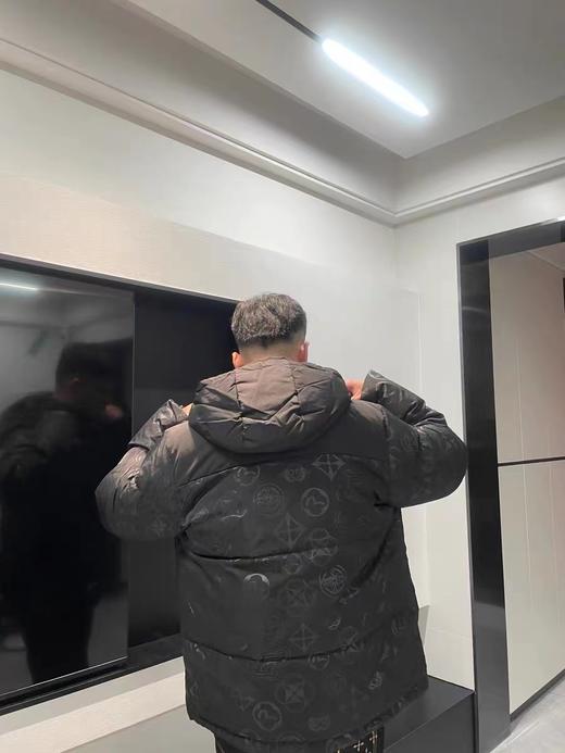 F010770满地家花连帽通勤羽绒服防寒休闲夹克厚款保暖外套 商品图9