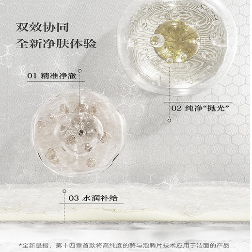 品牌直发 第十四章 固相酶洁颜微球粉片 16支/盒+拜思丽卓能焕活精华水 2mLx14支/盒+精颜修护精华液 2mLx14支/盒 商品图8