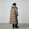 NEELLY纳俪商场同款冬新款时尚连帽长款羽绒服女百搭通勤廓形外套N25114L06604 商品缩略图1