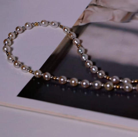 ji光akoya 巴洛克 微瑕 配件925银 商品图2