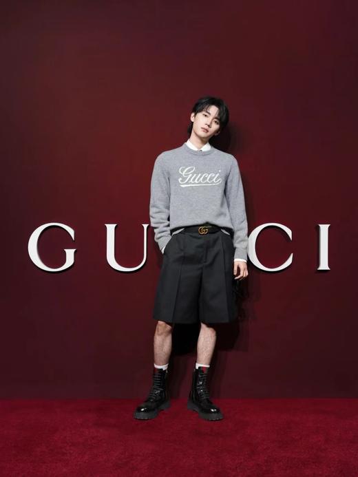 F010722艺术字母3D嵌花 logo羊毛毛衣针织衫 商品图6