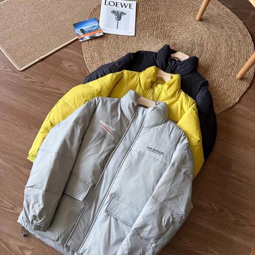 F010733寒冬御寒户外日常通勤百搭款立领羽绒服男女同款 商品图2