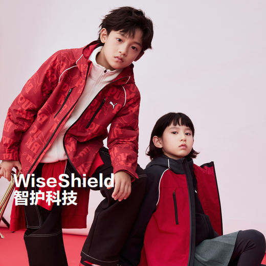 PUMA彪马官方正品新款儿童童装梭织便服外套加绒一衣多穿潮流 商品图1
