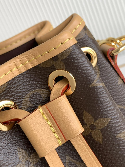 秋冬特惠💰1100 渠道级LV【全钢五金 MB163c01变码芯片】te级LV 全套包装 实拍M81266 本款 Nano Noé 手袋 商品图4