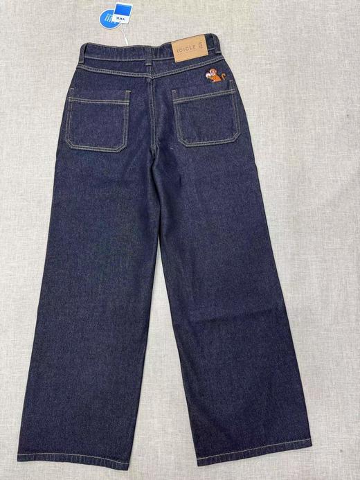 F010742新年系列2026新款棉弹直筒牛仔裤女长裤 商品图1