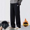F010775冬季华棉复合水貂绒情侣加绒直筒长裤 商品缩略图3
