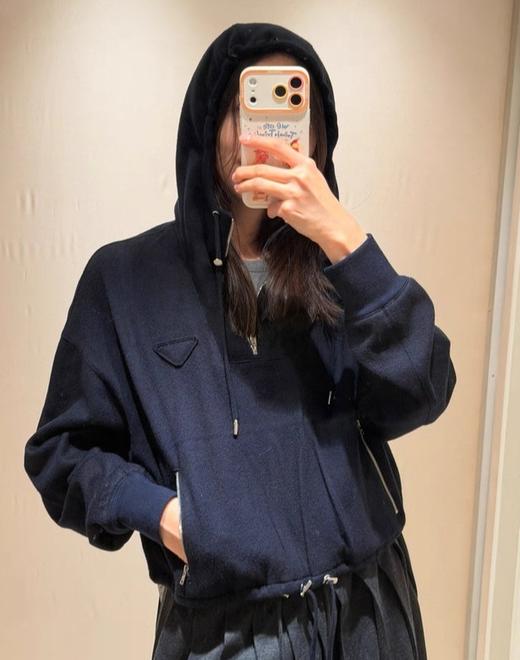 女款羊绒连帽卫衣la020 商品图3