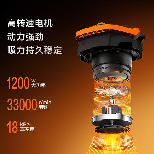 吸尘器工业用家用大吸力小型手持大功率车用装修美缝吸尘机 商品图3