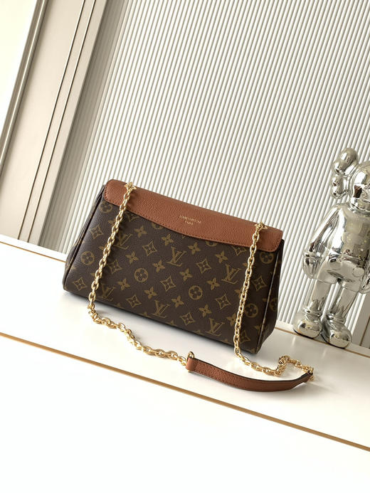 秋冬特惠💰1350 渠道级LV【全钢五金 MB163c01变码芯片】te级LV 全套包装 M27065棕色 Saint-Germain PM手袋 商品图2