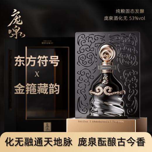 庞泉化无53°典藏限量高端商务清香型白酒纯粮500ml 商品图0