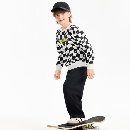 【实体店同款】男童圆领长袖卫衣春季新款安奈儿童装EB611611 商品图5