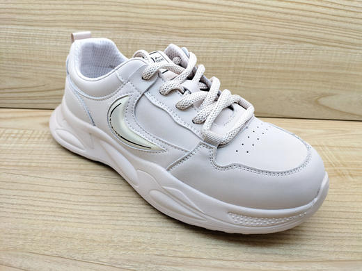 2025春季新款豪行真皮女鞋25163375舒适软底超轻运动休闲单鞋 商品图1