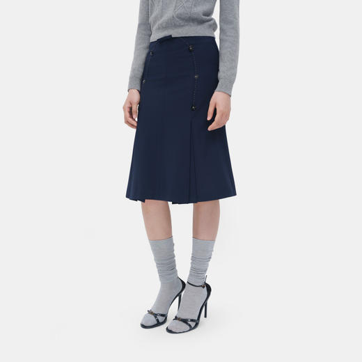 HERLIAN 2026年春季新品蝴蝶结装饰鱼尾裙半裙 商品图1