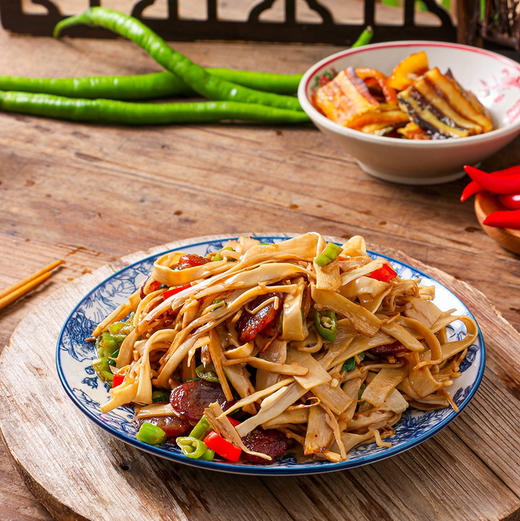 永安有机笋干 | 竹帮主水煮笋，经独特水煮工艺处理，笋肉脆爽弹牙，汁水饱满，鲜而不涩，开袋即食，268克/袋 商品图6