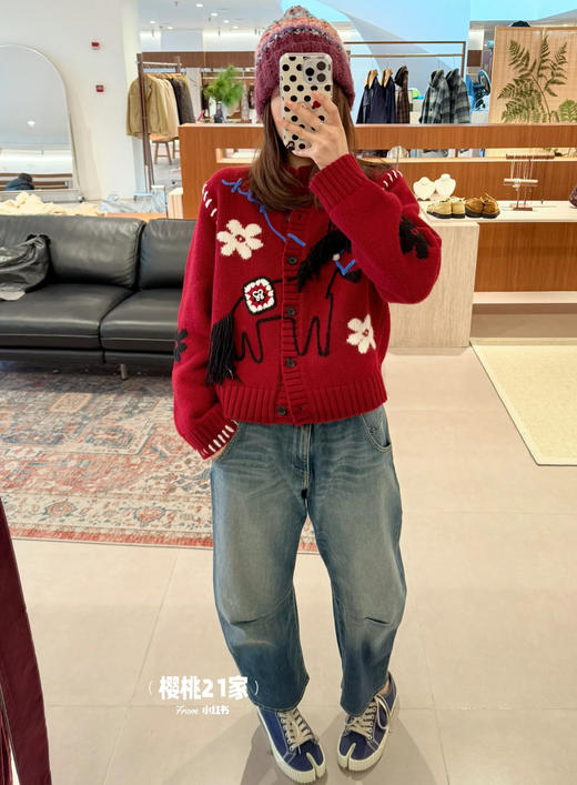 赛琳 马年新春限定女款针织衫(SS) 商品图9