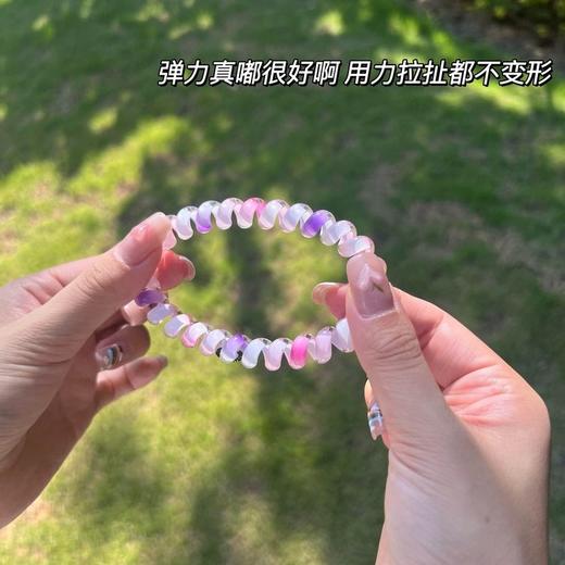 发圈届的贵妇款 美国TELE*泰莉TT电话线无痕发圈组合 一盒6个～宋茜秦岚徐艺洋都在戴！ 商品图5