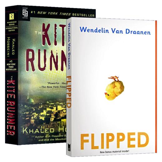 怦然心动Flipped+追风筝的人The Kite Runner 英文原版小说 英语原著 商品图1