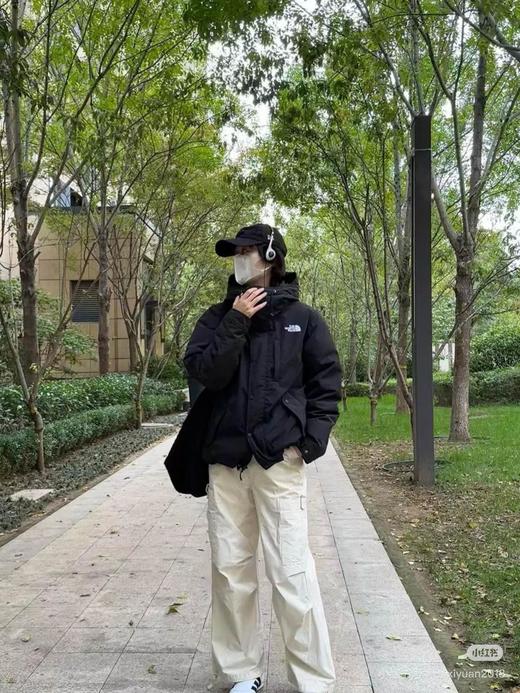 F010773工装机能多口袋工装连帽羽绒服派克服 商品图12