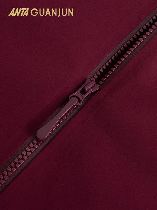 安踏冠军山锋iwarm-5.0智能温控棉服女士新年红色冲锋衣162610803 商品图6