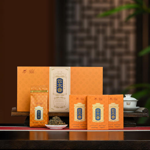 龙园几棵树 云木香 普洱熟茶散茶 240克/盒 商品图1