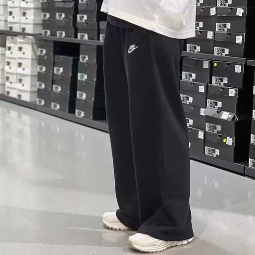 F010775冬季华棉复合水貂绒情侣加绒直筒长裤 商品图5