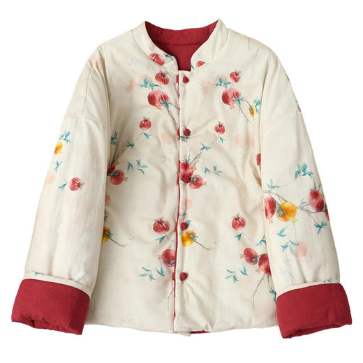 新中式国风双面穿仙女棉服 一件顶两件！加厚双面穿，秋冬国风穿搭天花板 商品图5