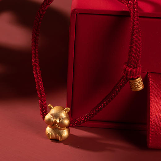 【西泠印社】幸运十二生肖手链送祈福袋随机一款 小众设计精美伴手礼 男女生情侣款 商品图5