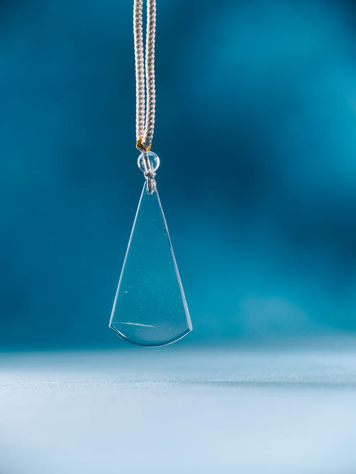 迷罗元和堂 白水晶扇形三角吊坠 不规则 随机发【器悟雅玩】 商品图2