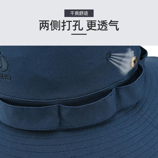 +【乐粉专属】思凯乐户外渔夫帽女夏季登山帽遮阳防晒帽男士徒步帽快干折叠帽子 S4225976 商品图3