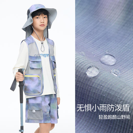 onmygame【风行大地】儿童短裤童装户外机能风短裤GQ1E120380 商品图2