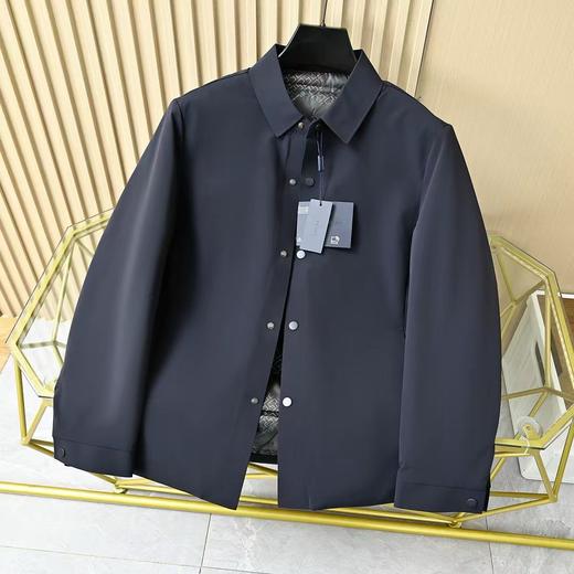 谱拉达2026冬季男士无痕压胶商务行政90白鸭绒羽绒服保暖夹克外套 商品图2