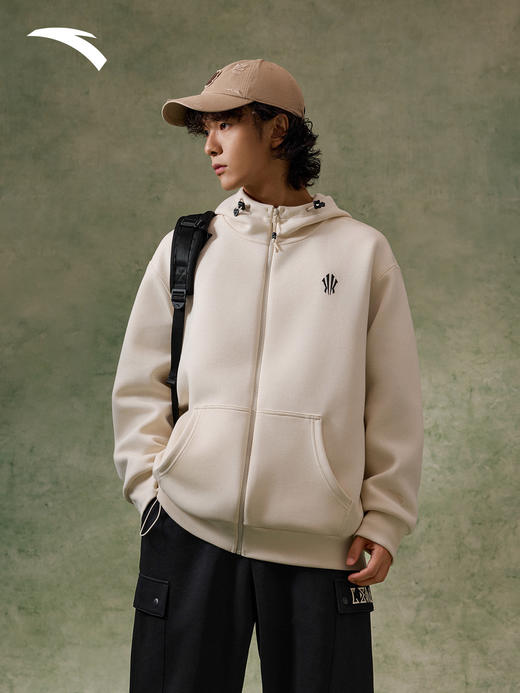 安踏凯里·欧文系列丨情侣款运动外套男女美式开衫卫衣172611714 商品图0