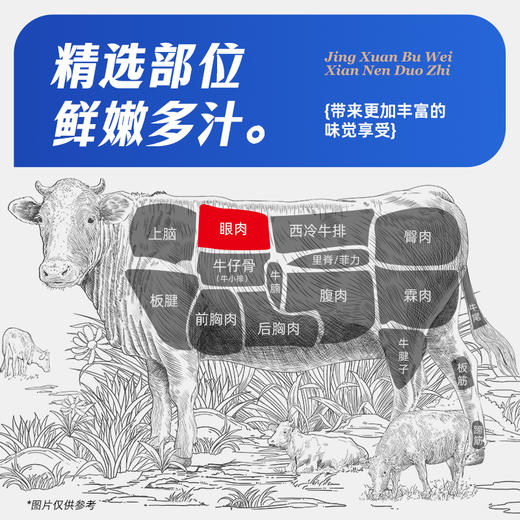 【顺丰包邮】蟹状元生鲜礼盒---进口牛肉 商品图2