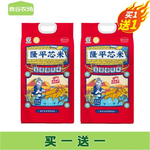 【买一送一  共发两袋】袁谷 隆平芯米五常香贡米2.5kg 商品图0