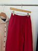 【新年系列】噢蜜ooomeooo新年红松紧腰宽腿裤时髦精仪式感 商品缩略图11