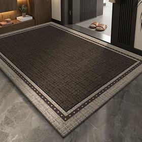 简约入户地垫灰色玄关垫耐脏易打理除尘垫子进门门垫家用地毯