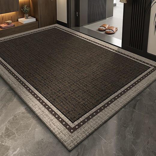 简约入户地垫灰色玄关垫耐脏易打理除尘垫子进门门垫家用地毯 商品图0