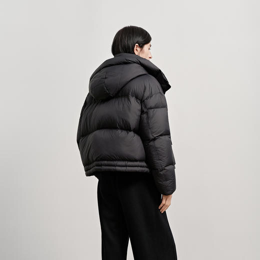 NEELLY纳俪商场同款冬新款时尚轻盈龟背羽绒服女90白鸭绒保暖外套N25112L01133 商品图1