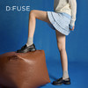 Dfuse迪芙斯2026春季新款复古流苏英伦风深口女鞋休闲乐福鞋深口单鞋DFE1112115 商品缩略图4