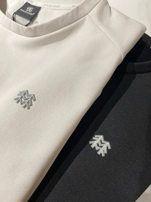 原单正品 KL可隆男款2色抓绒圆领长袖T恤，颜色：黑色 浅灰色
尺码：M L XL 2XL 商品图5