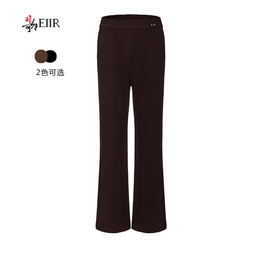 司歌修身弹力羊毛冬长裤女D92G05 商品图0