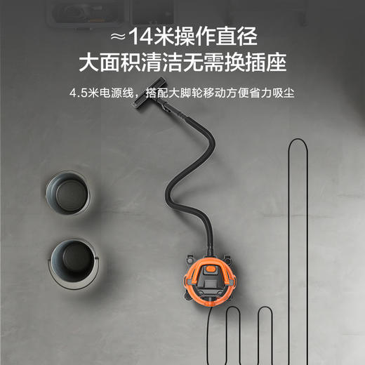 吸尘器工业用家用大吸力小型手持大功率车用装修美缝吸尘机 商品图4
