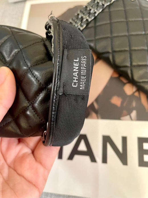 秋冬特惠💰260 香奈儿女士新款高档毛呢短款手套 商品图5